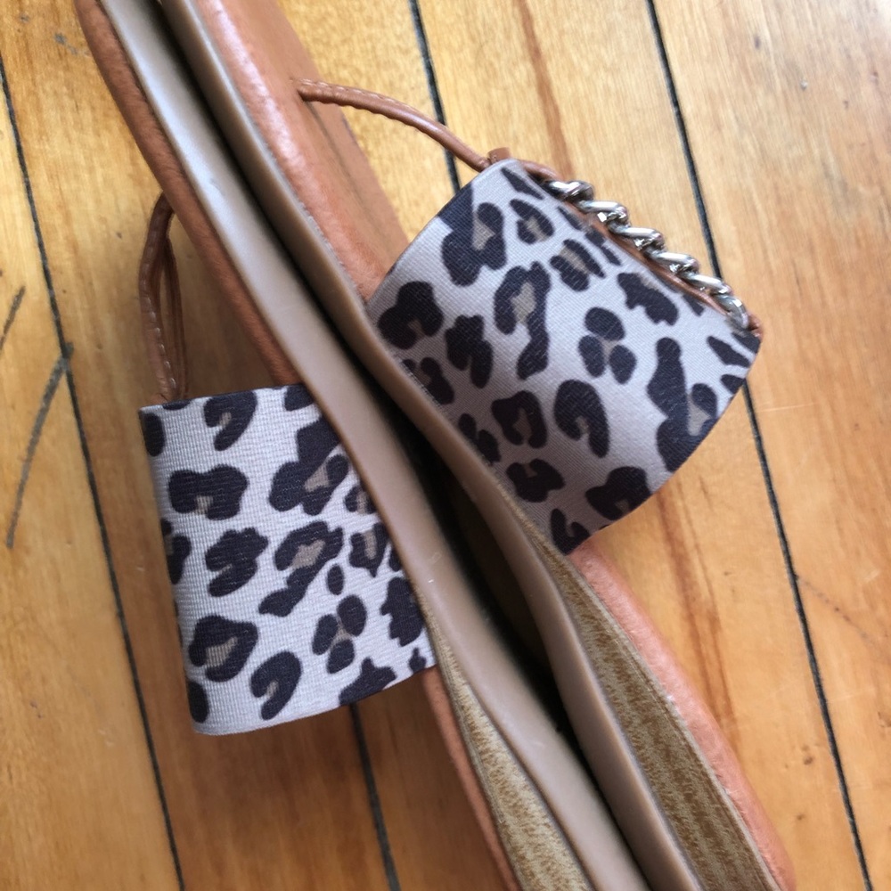 Andre Assoue Leopard Patterned Sandals